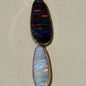 Opal and Sterling Bracelet